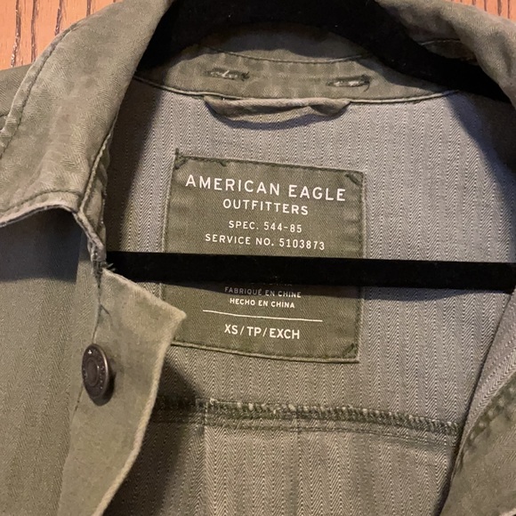 AEO Military Style Shacket. Perfect for fall! - Picture 4 of 4